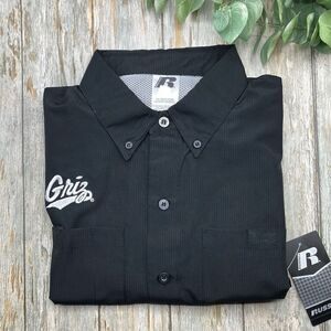 Men’s Montana Griz Sun Protection Fishing Outdoor Long Sleeve Button Front Shirt